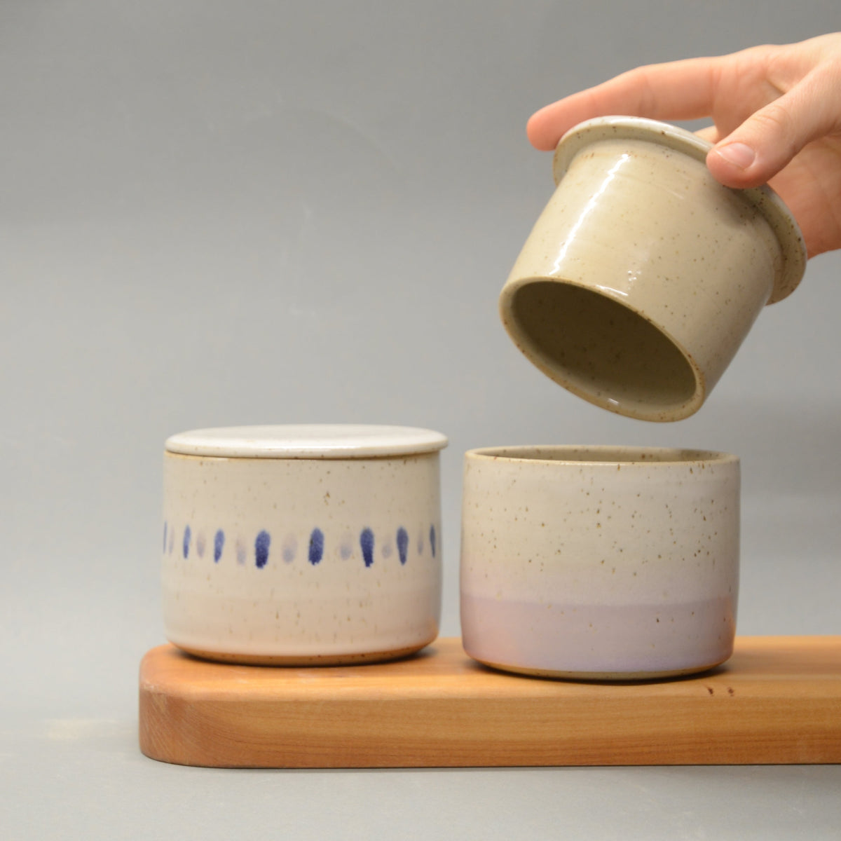 Französische Butterdose – Ceramics by Annika