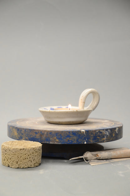 Teelichthalter mit Henkel